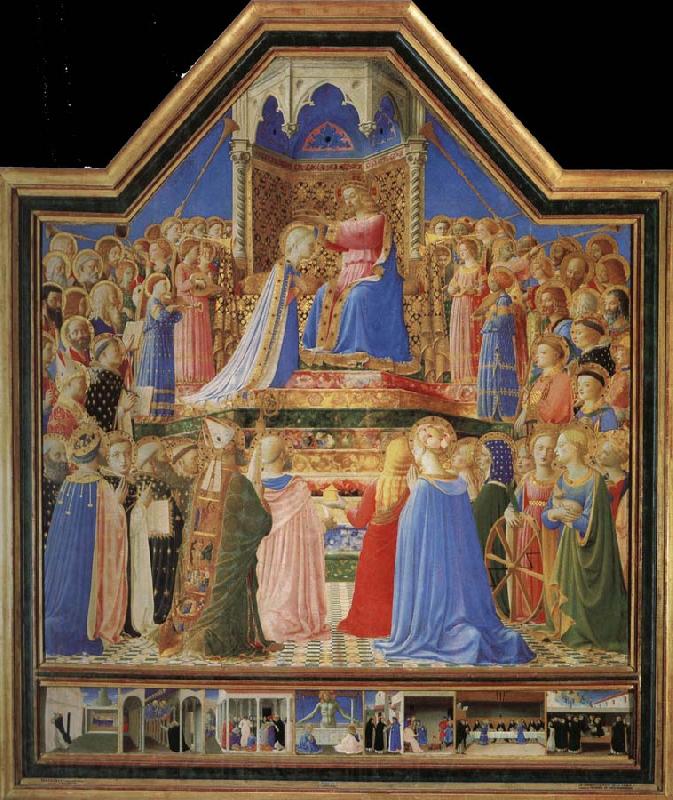 Fra Angelico Yan added the Virgin Festival Norge oil painting art